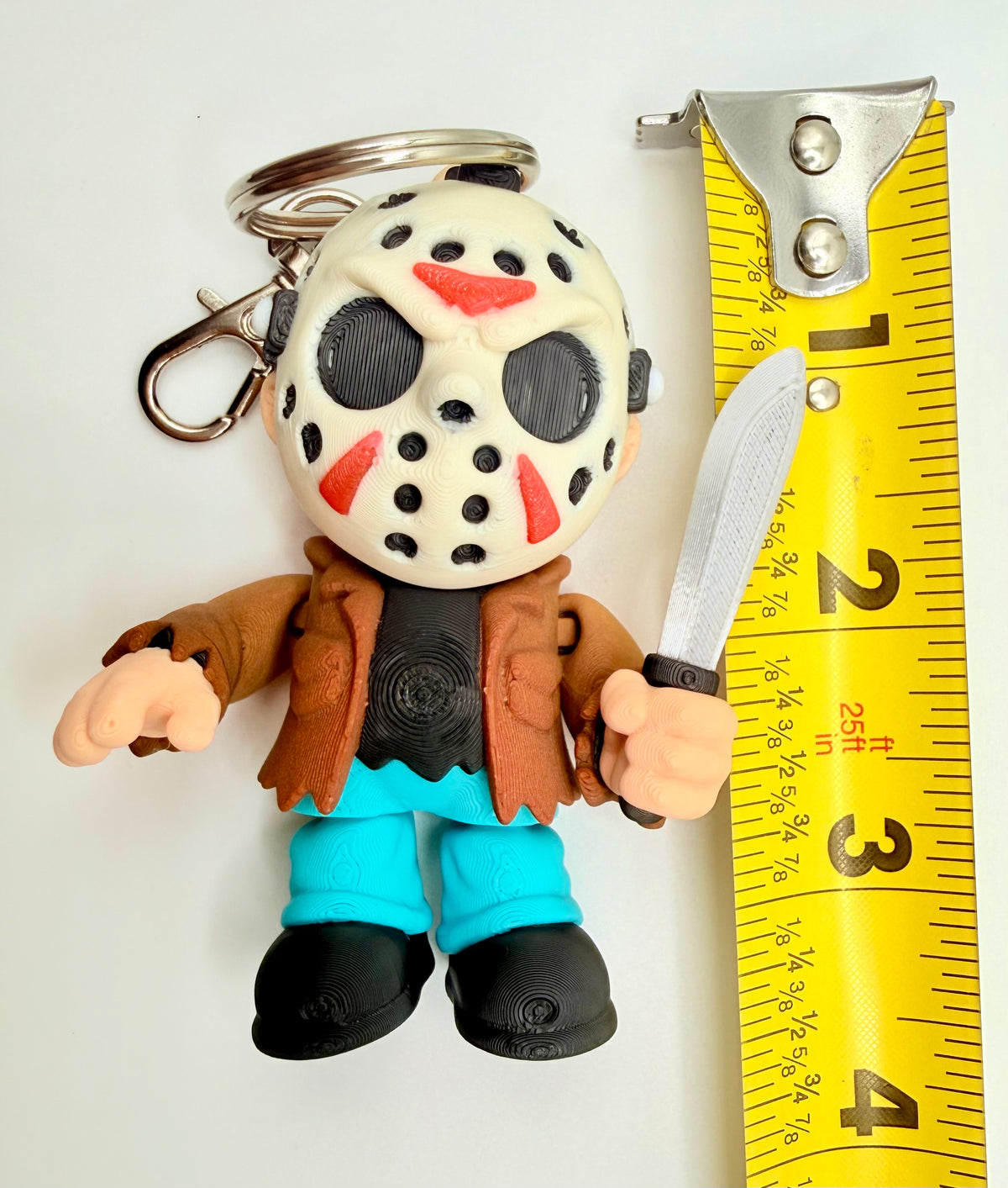Jason V Flexi Keychain – Glow in the Dark Mask