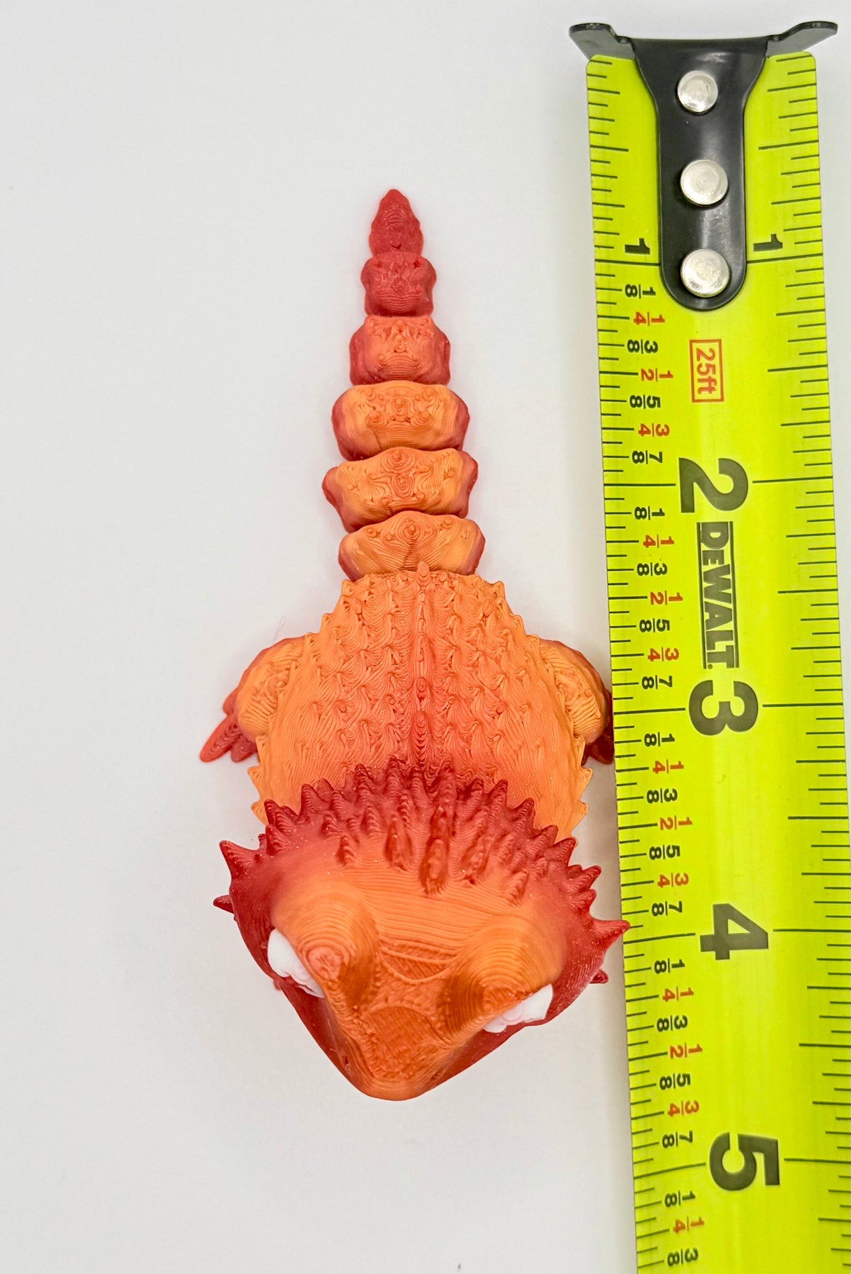 Bearded Dragon Flexi – Silky Red, Rotating Head