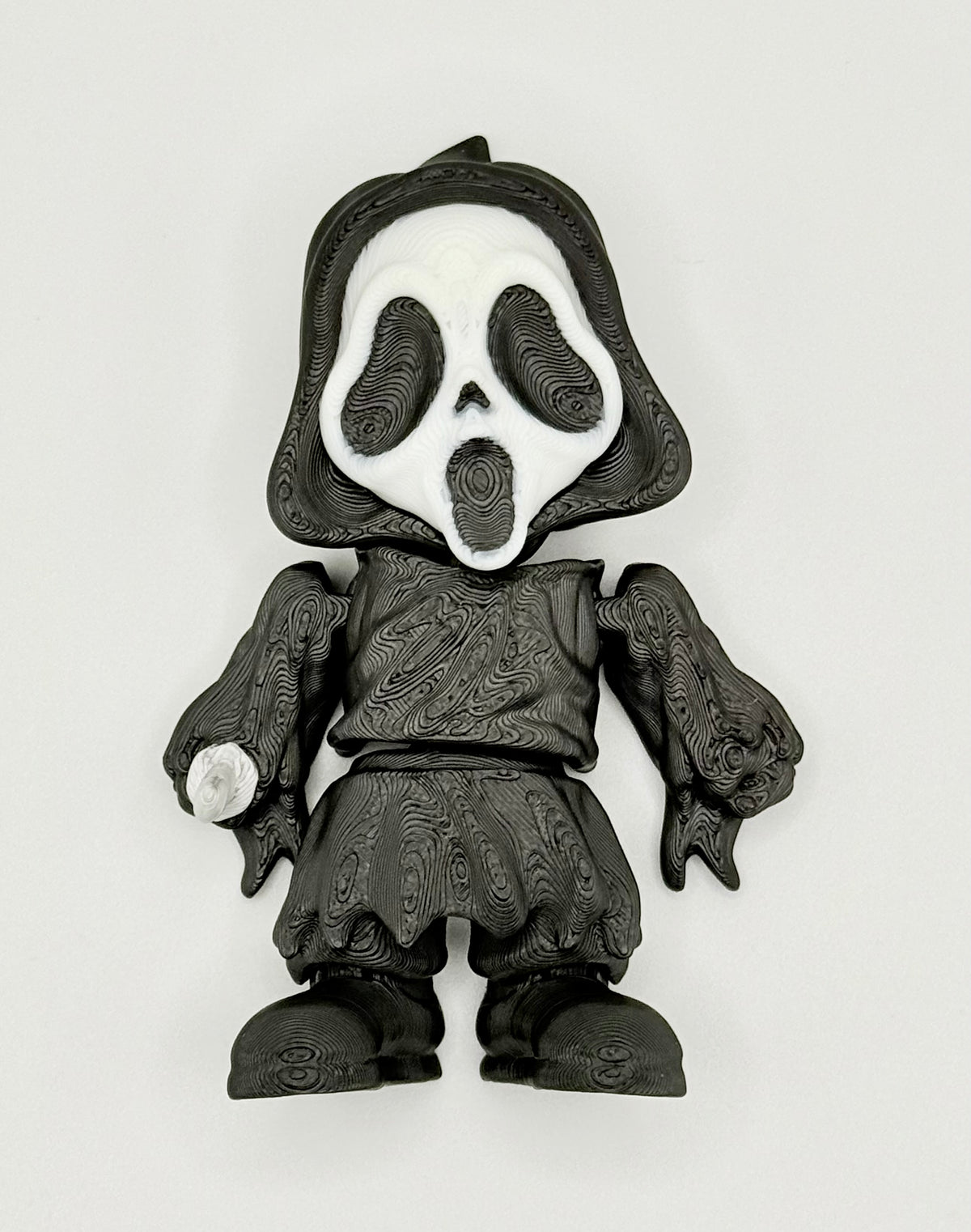 Ghost Face Flexi – Black/White/Silver, Magnetic