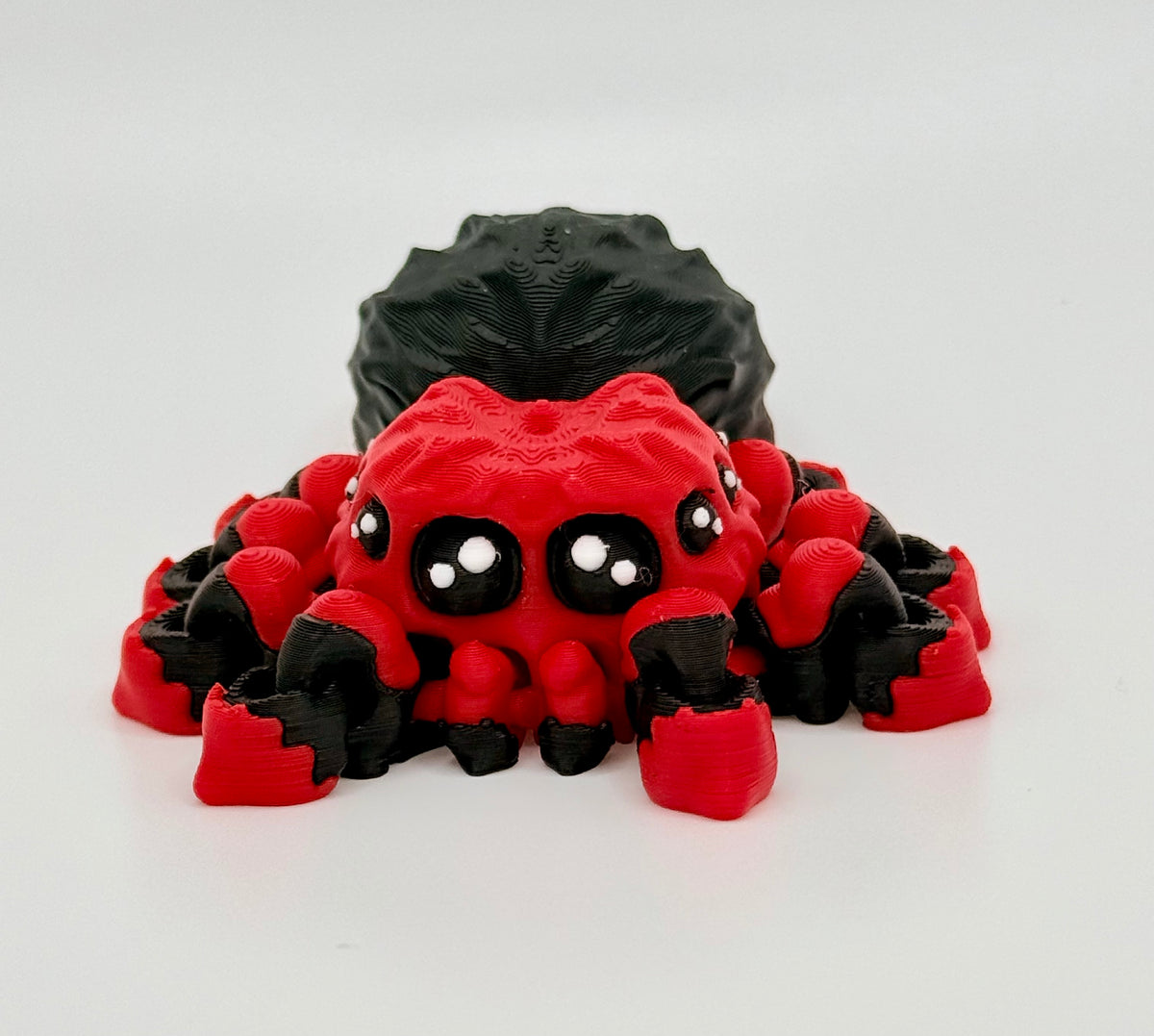 Jumping Spider Flexi – Red/Black/White, Magnetic
