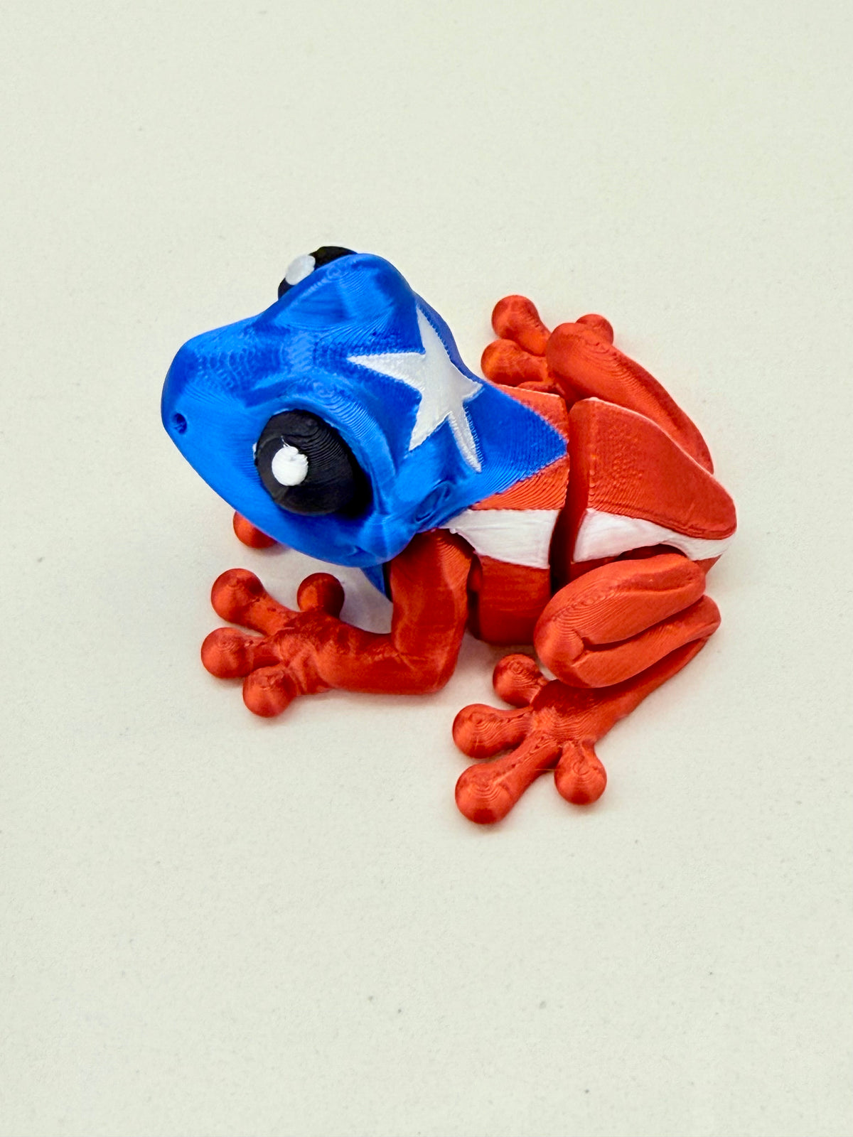 Puerto Rican Coquí Frog Flexi – Silk, Magnetic