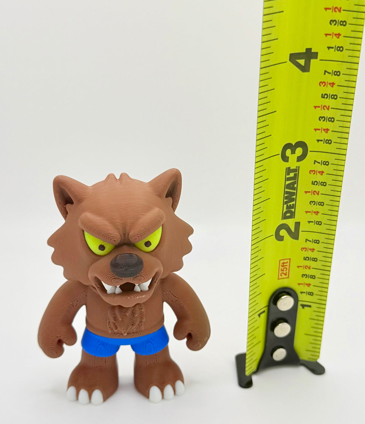 Werewolf Flexi – Glow Eyes, Magnetic, 3” Tall
