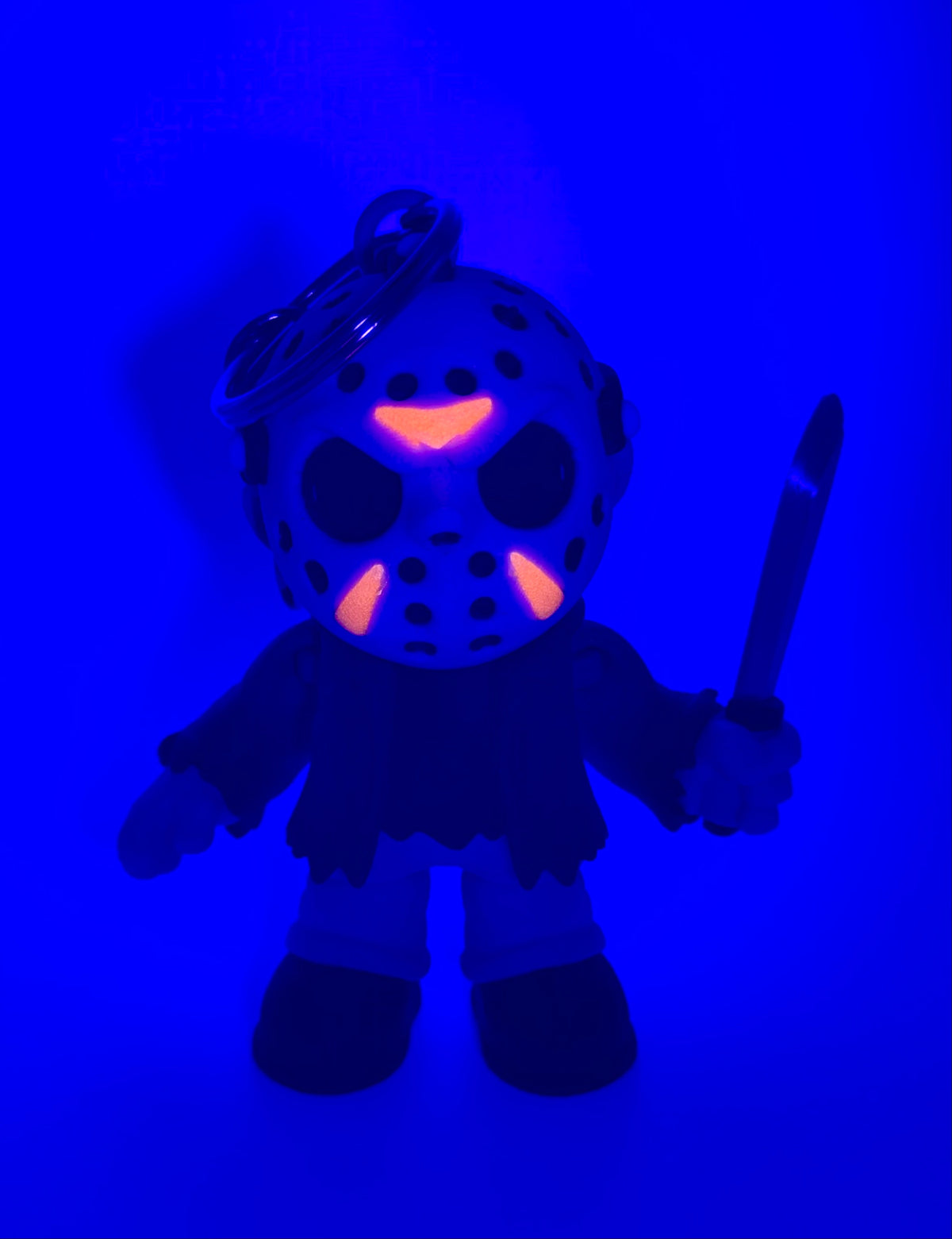 Jason V Flexi Keychain – Glow in the Dark Mask