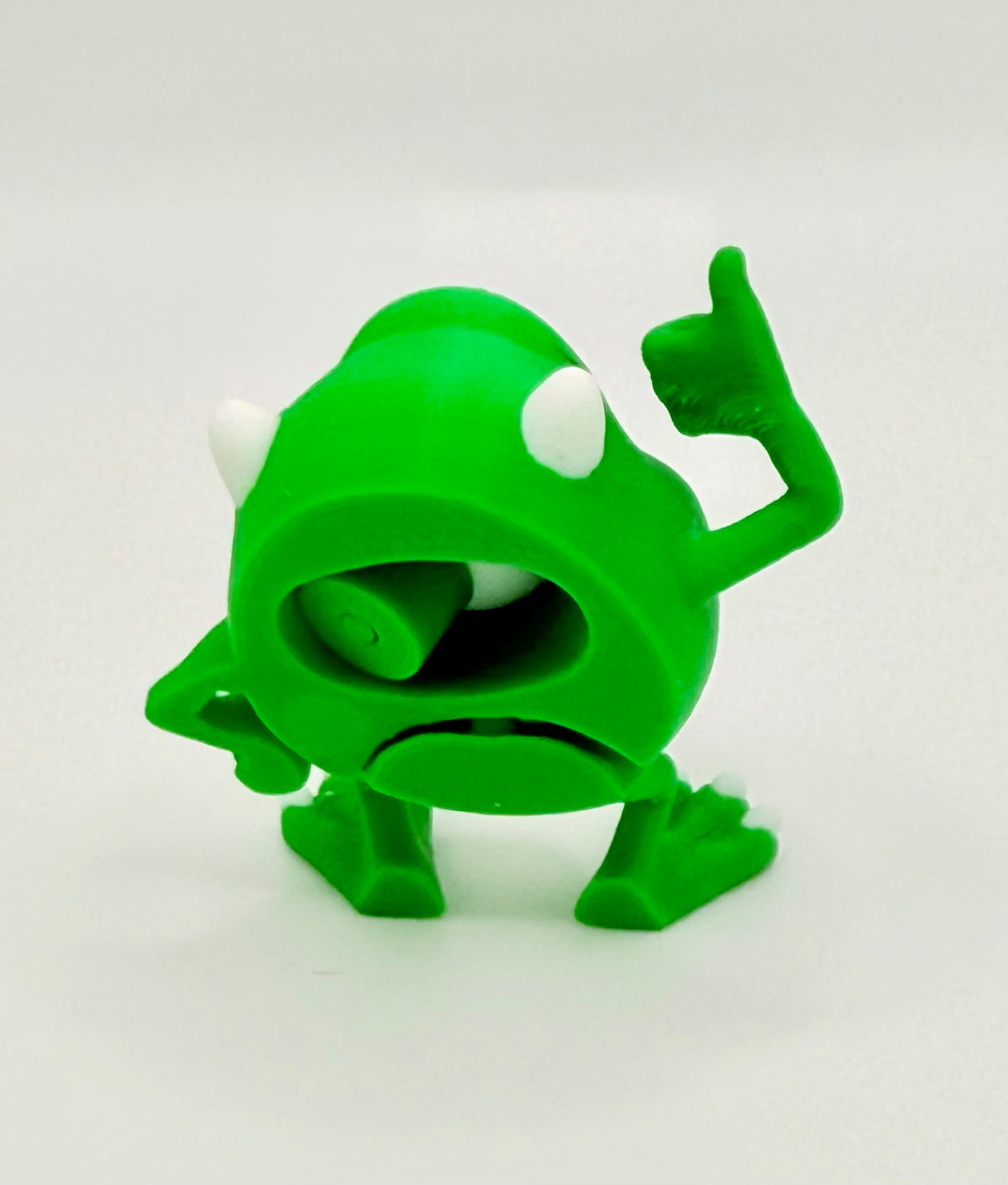 Mike Wazowski Flexi – Movable Eye, Glow Tongue, Magnetic