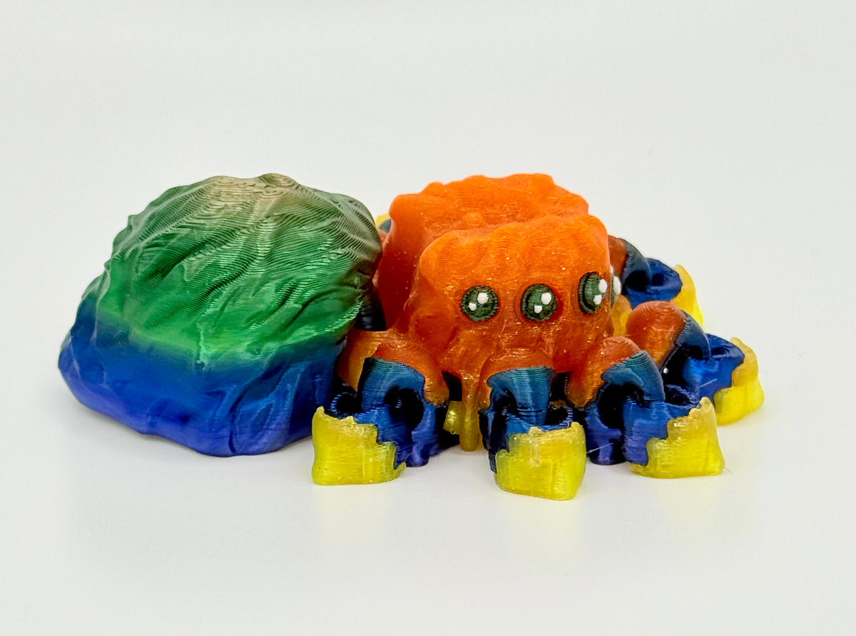 Jumping Spider Flexi – UV Reactive Gradient, Magnetic