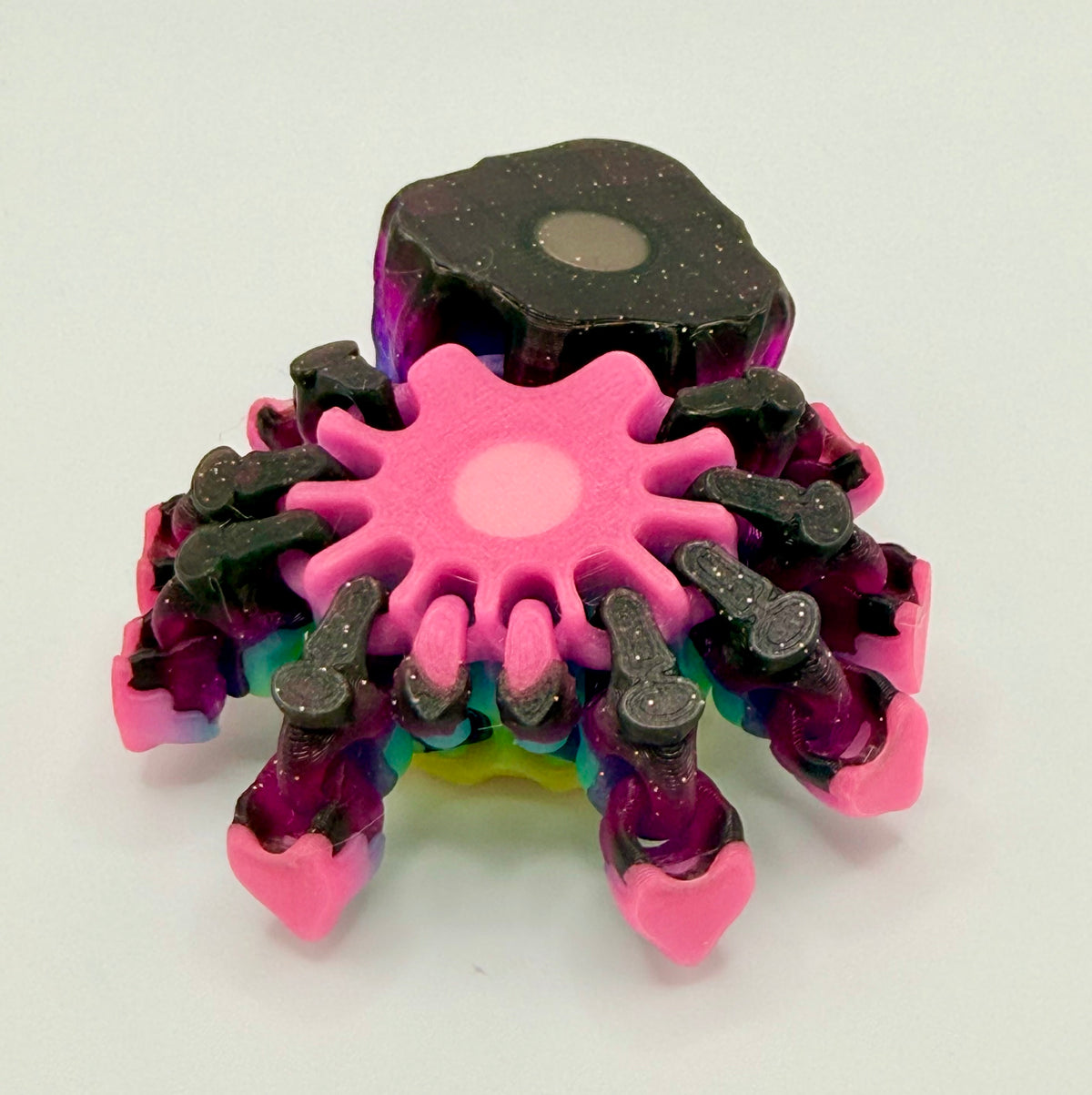 Jumping Spider Flexi – Galaxy Glow Rainbow, Magnetic