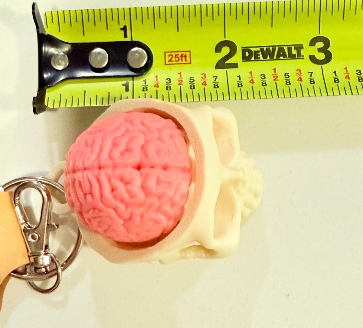 GlowBrain Skull Fidget Clicker Keychain – Glow Brain