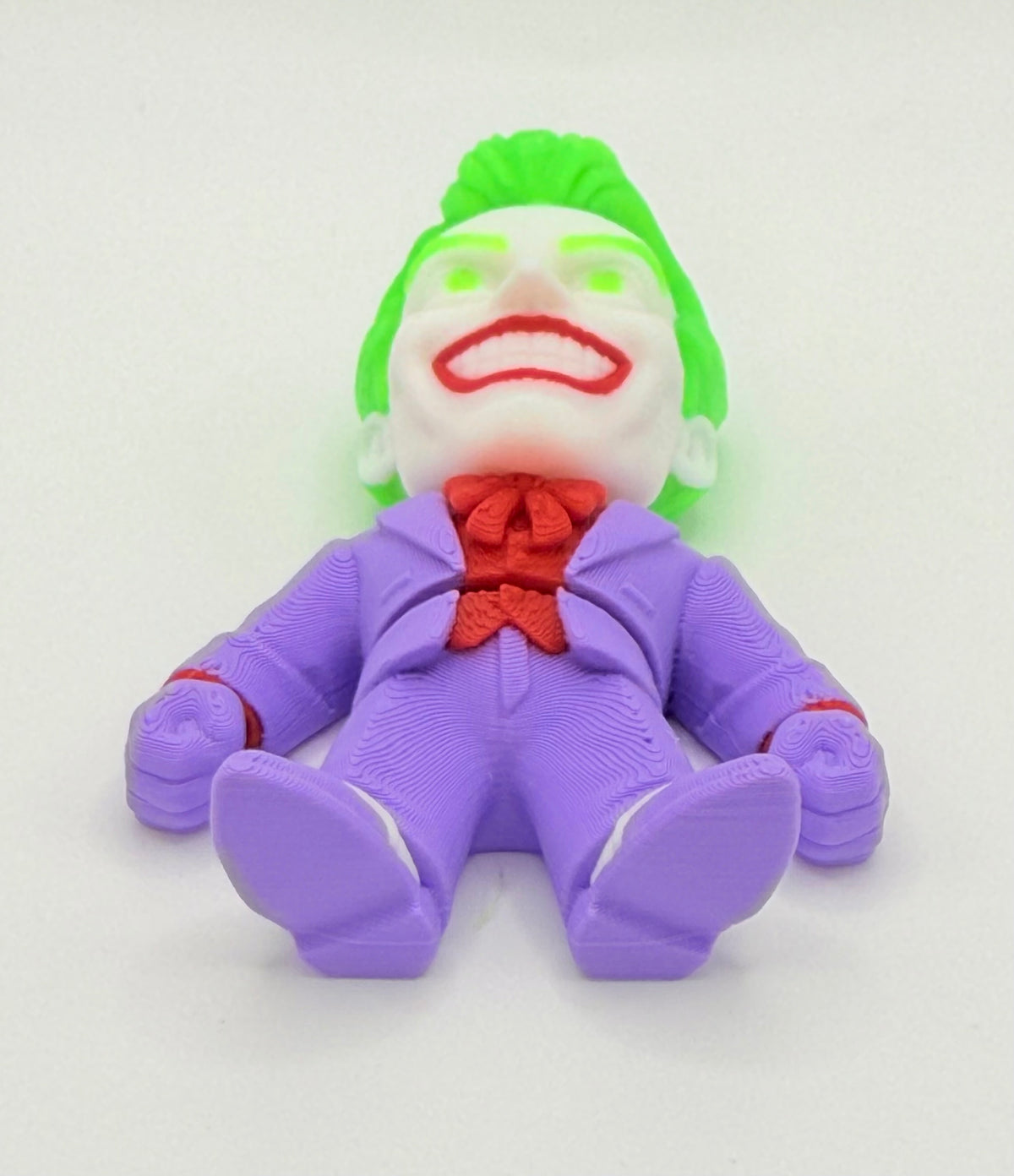 Joker Flexi – Glow in the Dark, Magnetic, 3” Tall