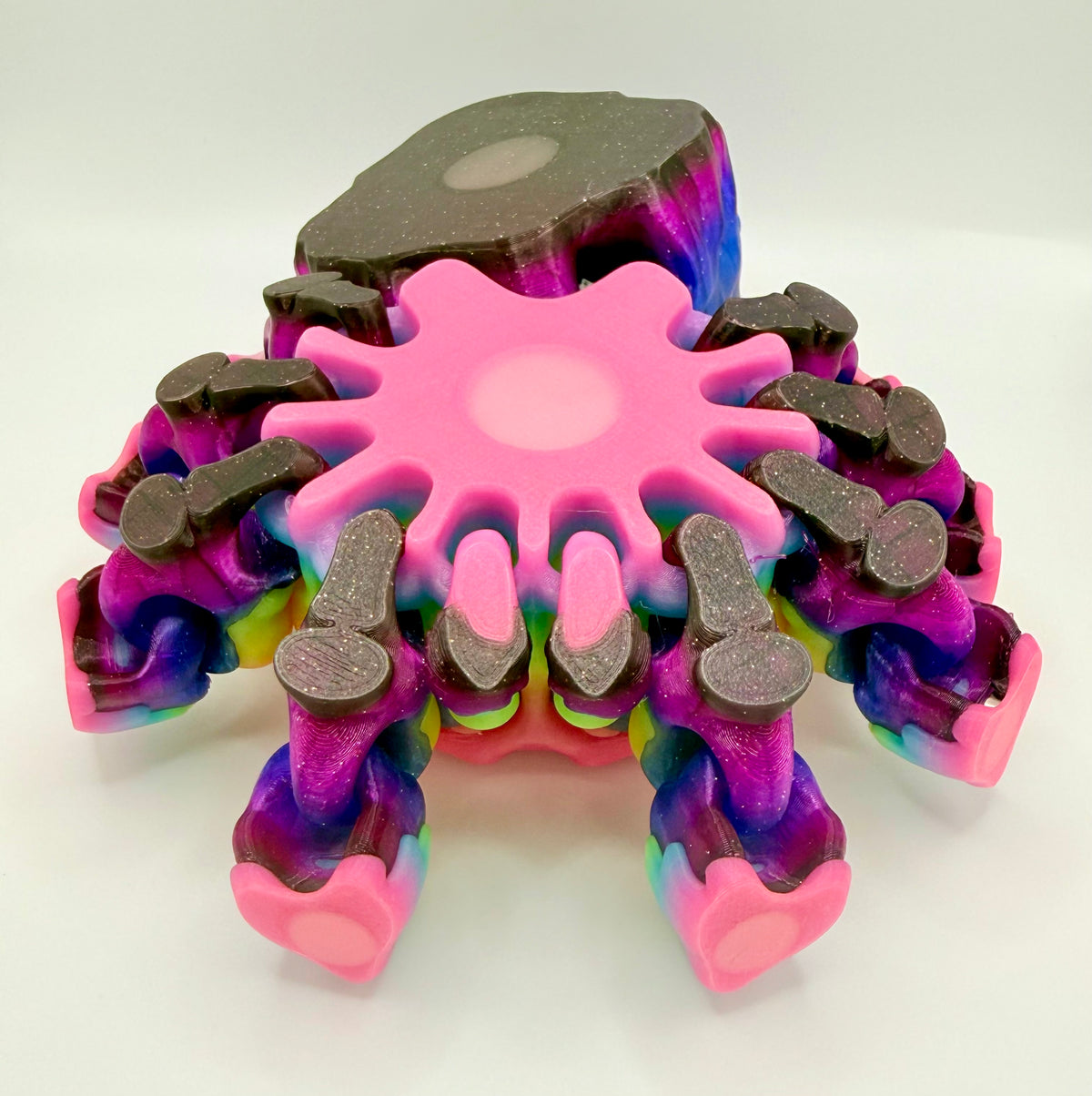 Large Jumping Spider Flexi – Glow in the Dark, 10 Magnets