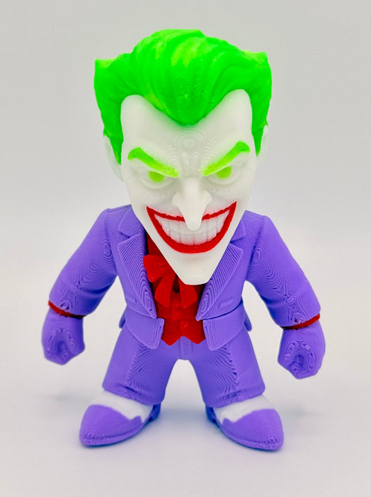 Joker Flexi – Glow in the Dark, Magnetic, 3” Tall
