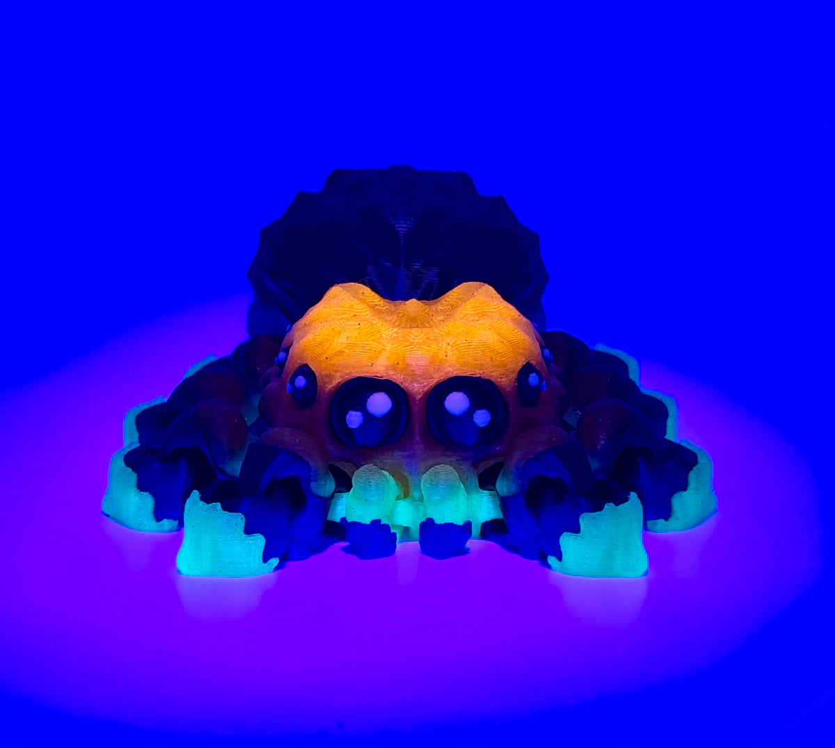 Jumping Spider Flexi – UV Reactive Gradient, Magnetic