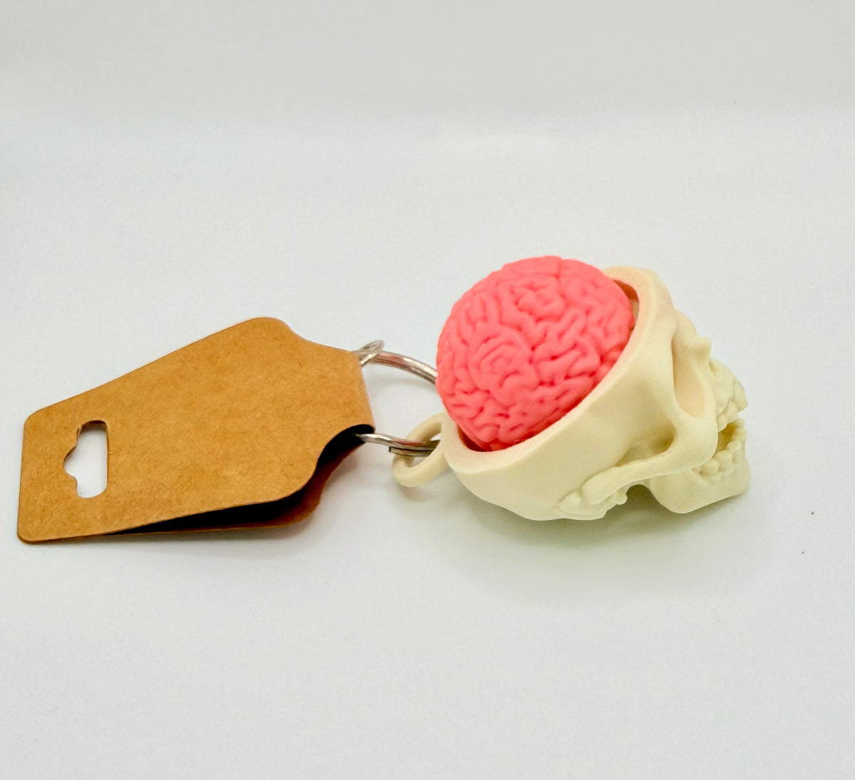 GlowBrain Skull Fidget Clicker Keychain – Glow Brain