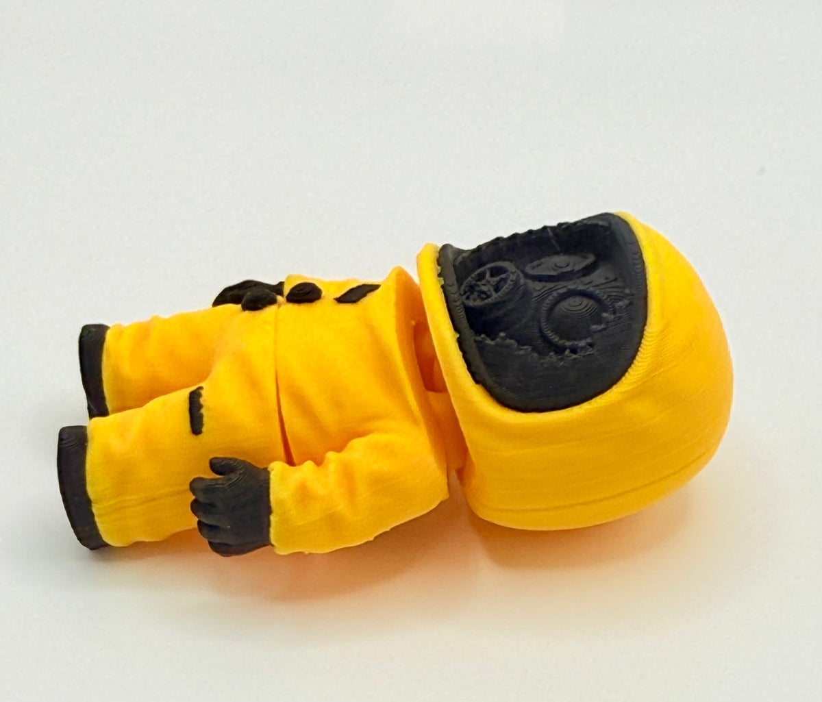 Backroom Hazmat Mask Flexi – Black/Yellow