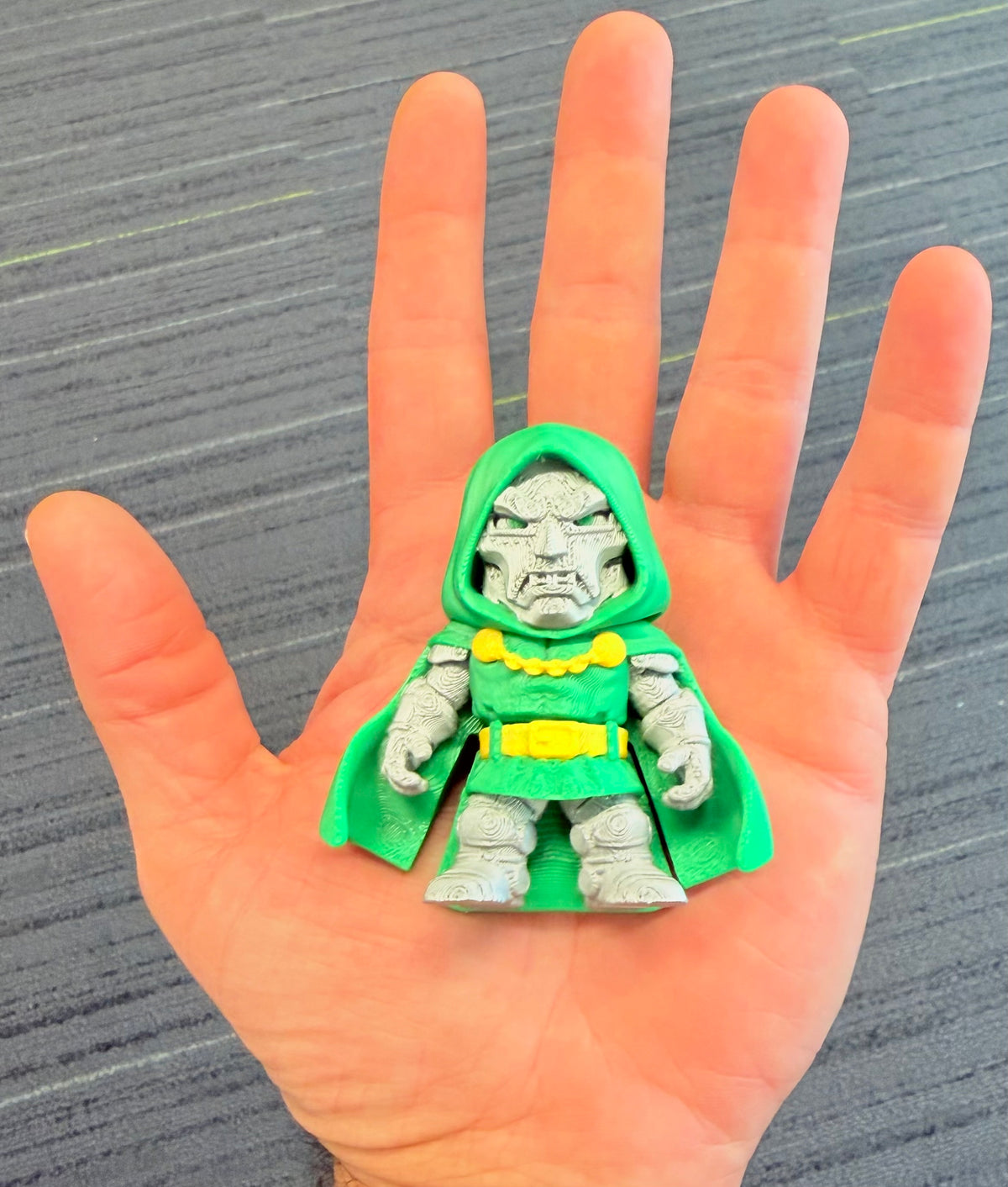Dr Doom Flexi – Magnetic, 3” Tall