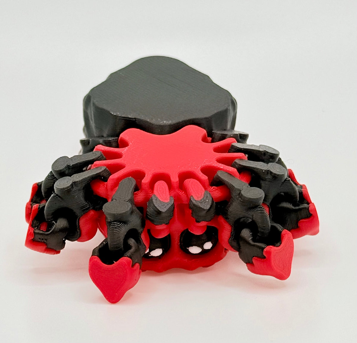 Jumping Spider Flexi – Red/Black/White, Magnetic
