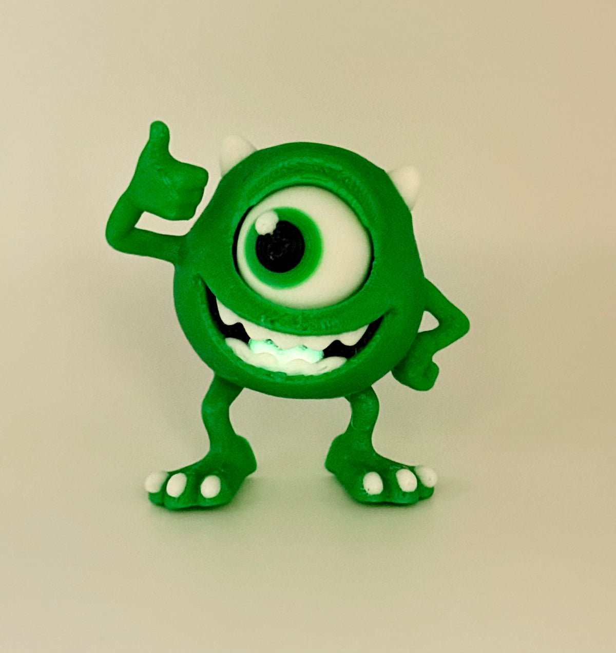 Mike Wazowski Flexi – Movable Eye, Glow Tongue, Magnetic