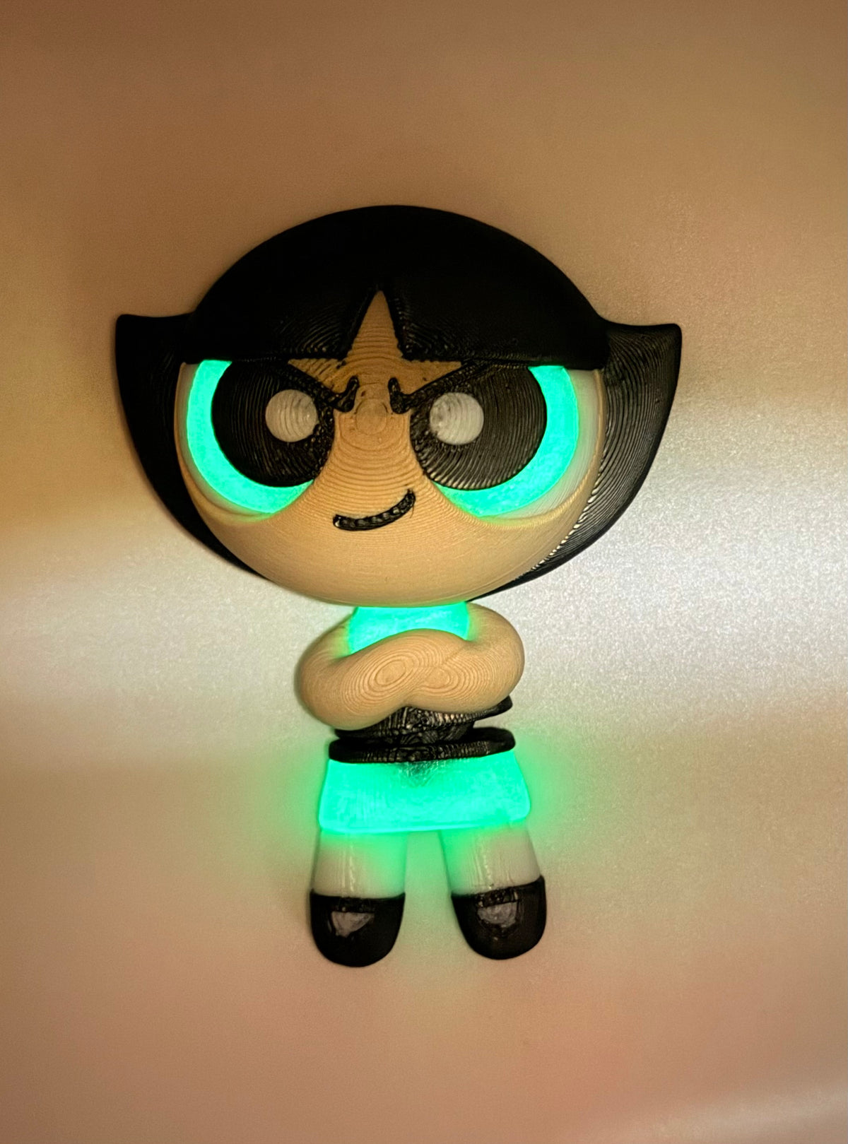 Buttercup Flexi – Glow in the Dark, Magnetic, 3” Tall