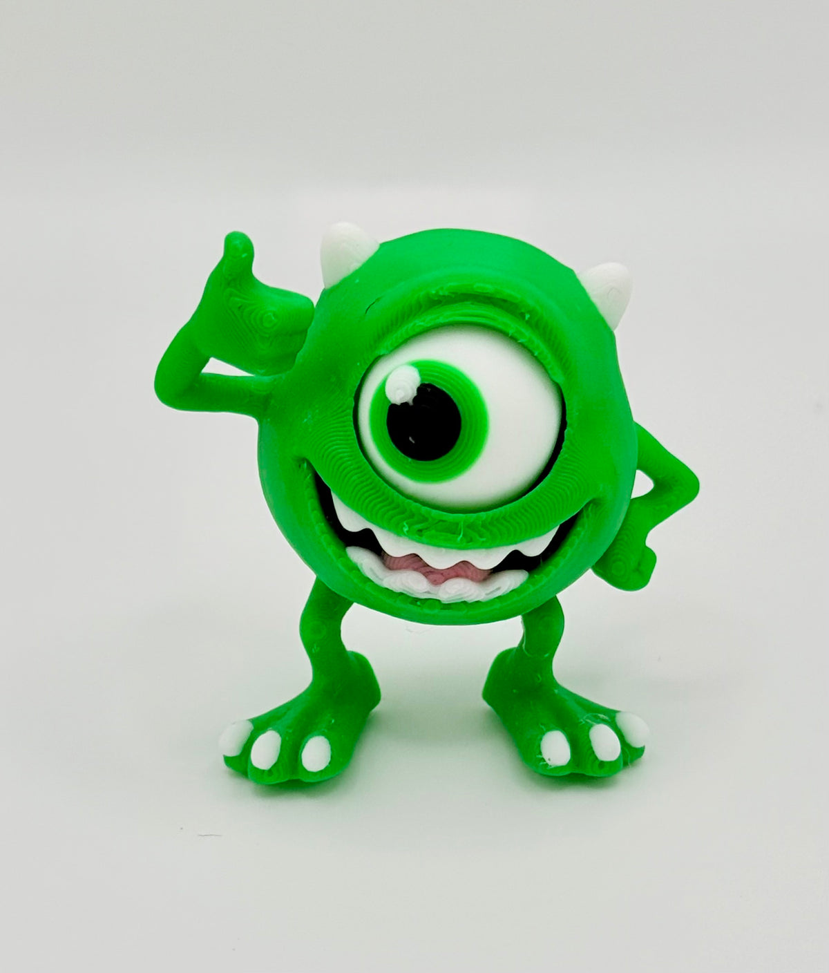 Mike Wazowski Flexi – Movable Eye, Glow Tongue, Magnetic