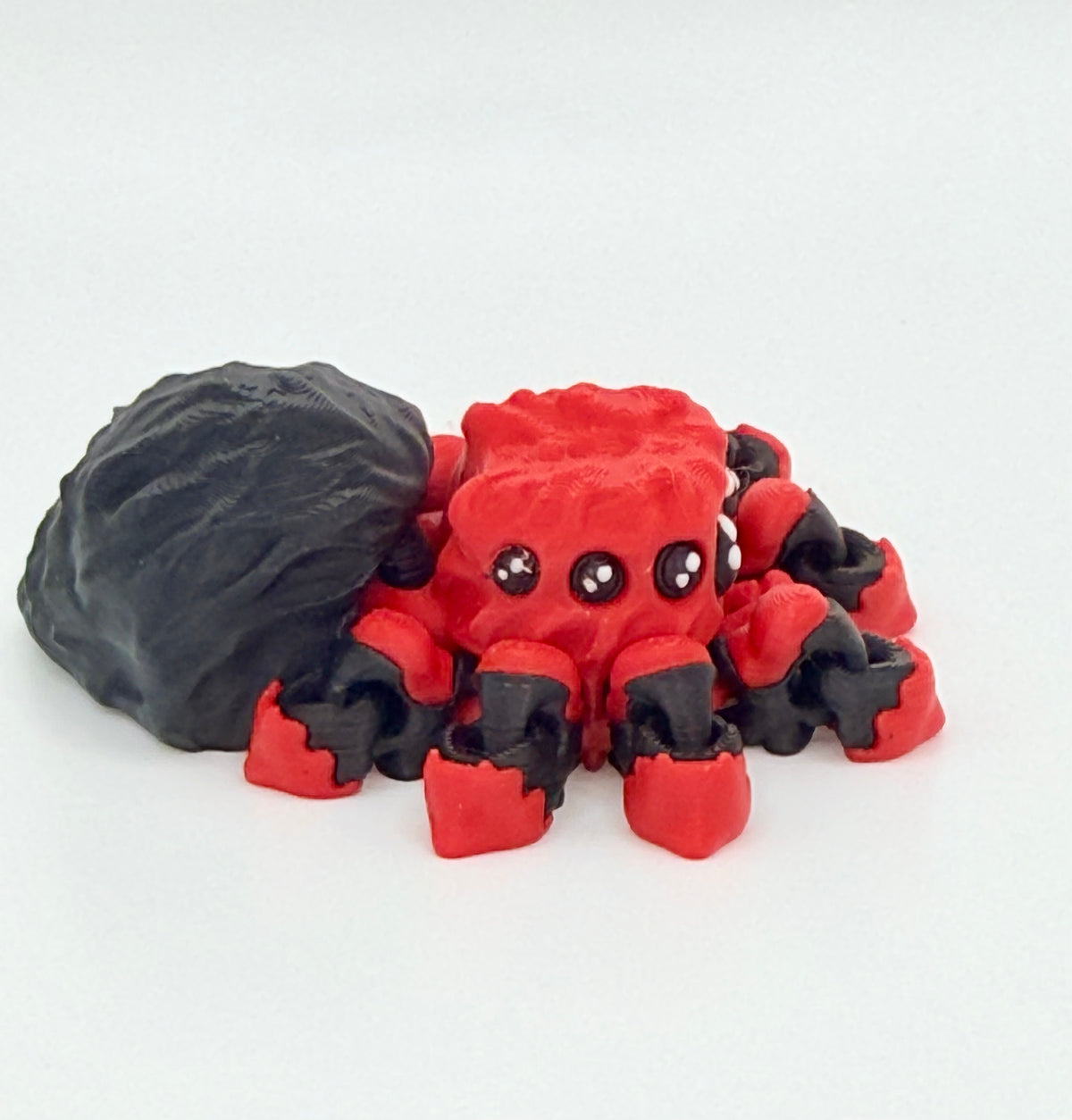 Jumping Spider Flexi – Red/Black/White, Magnetic