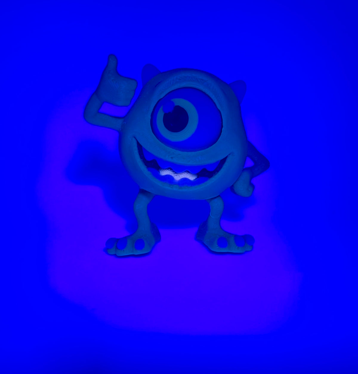 Mike Wazowski Flexi – Movable Eye, Glow Tongue, Magnetic