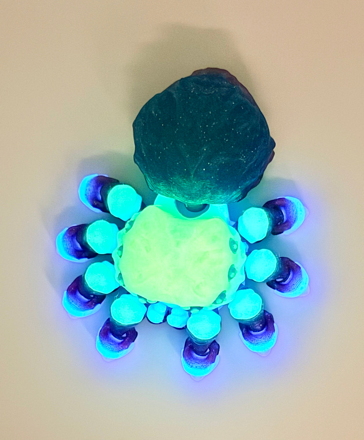 Jumping Spider Flexi – Galaxy Glow Rainbow, Magnetic