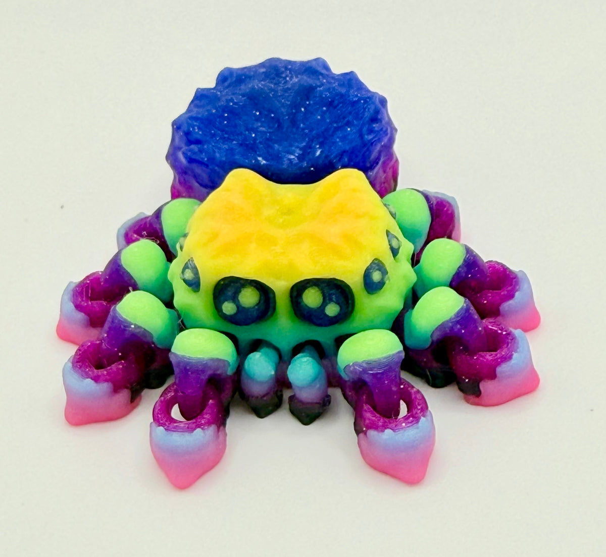Jumping Spider Flexi – Galaxy Glow Rainbow, Magnetic