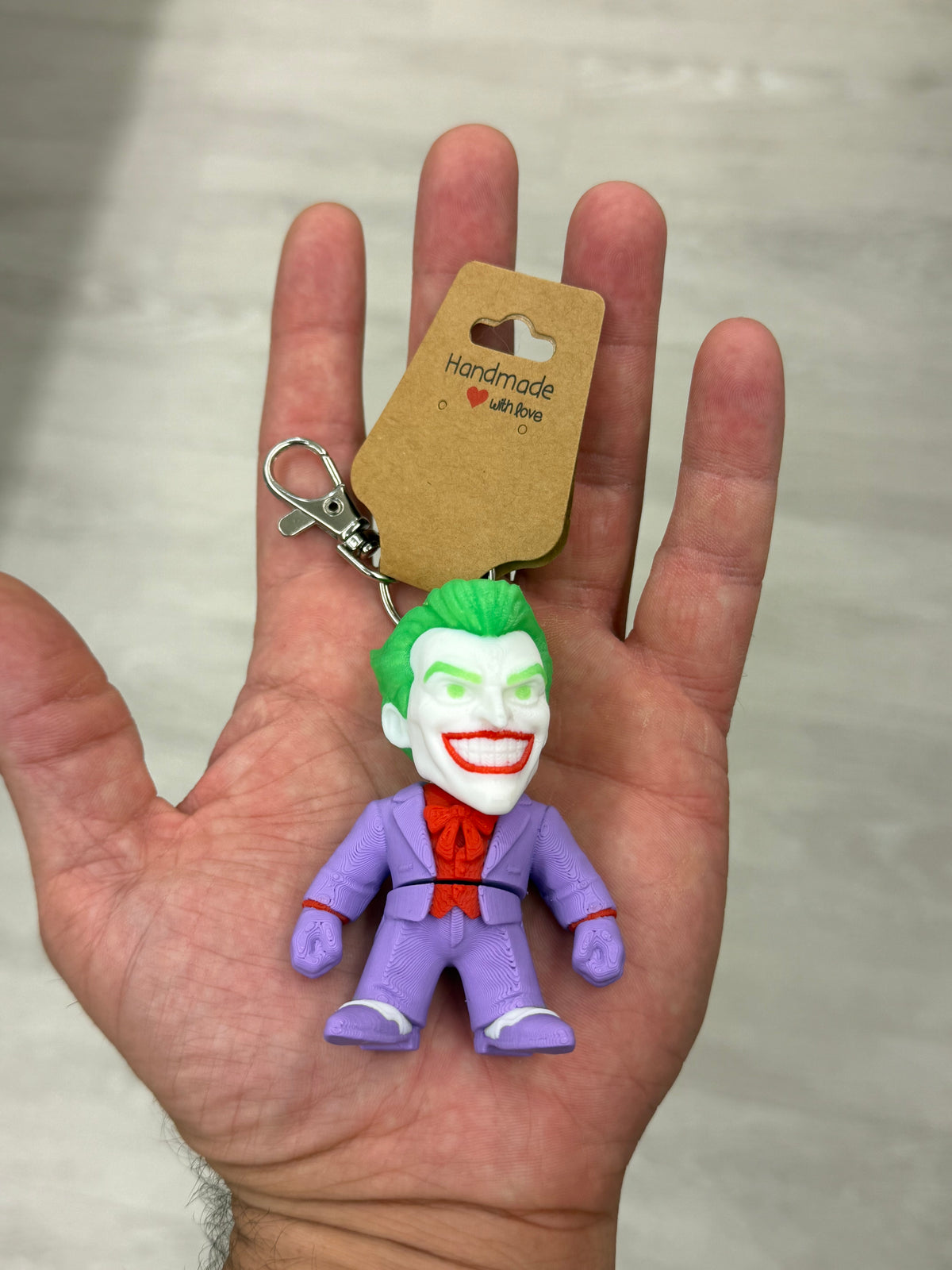 Joker Flexi Keychain – Glow in the Dark
