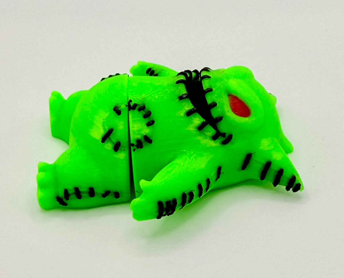 Oogie Boogie Gangar Mashup Flexi – Glow in the Dark Green, Magnetic