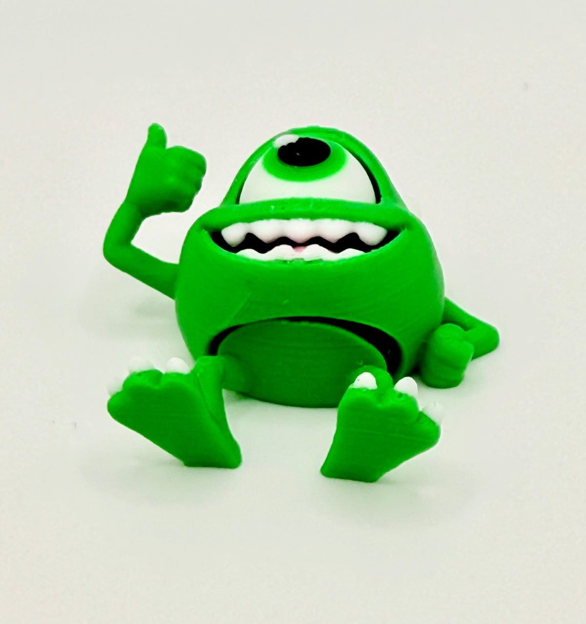 Mike Wazowski Flexi – Movable Eye, Glow Tongue, Magnetic