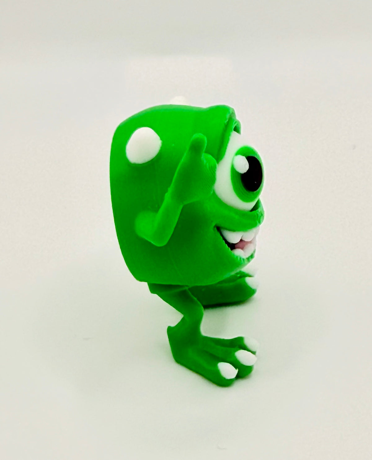 Mike Wazowski Flexi – Movable Eye, Glow Tongue, Magnetic