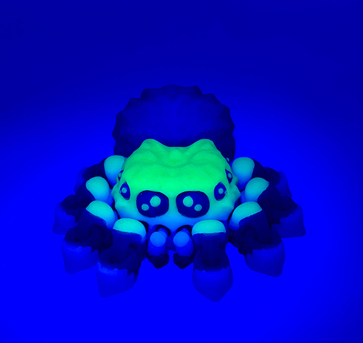 Jumping Spider Flexi – Galaxy Glow Rainbow, Magnetic