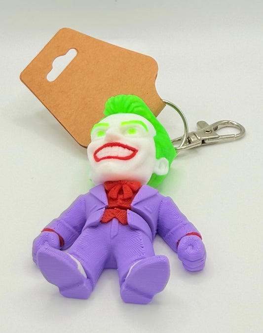 Joker Flexi Keychain – Glow in the Dark