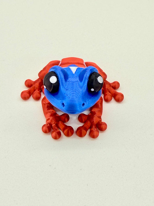 Puerto Rican Coquí Frog Flexi – Silk, Magnetic