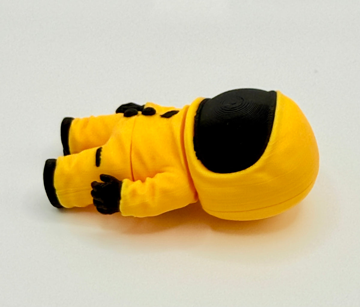 Backroom hazmat suit 3D printed Flexi biodegradable
