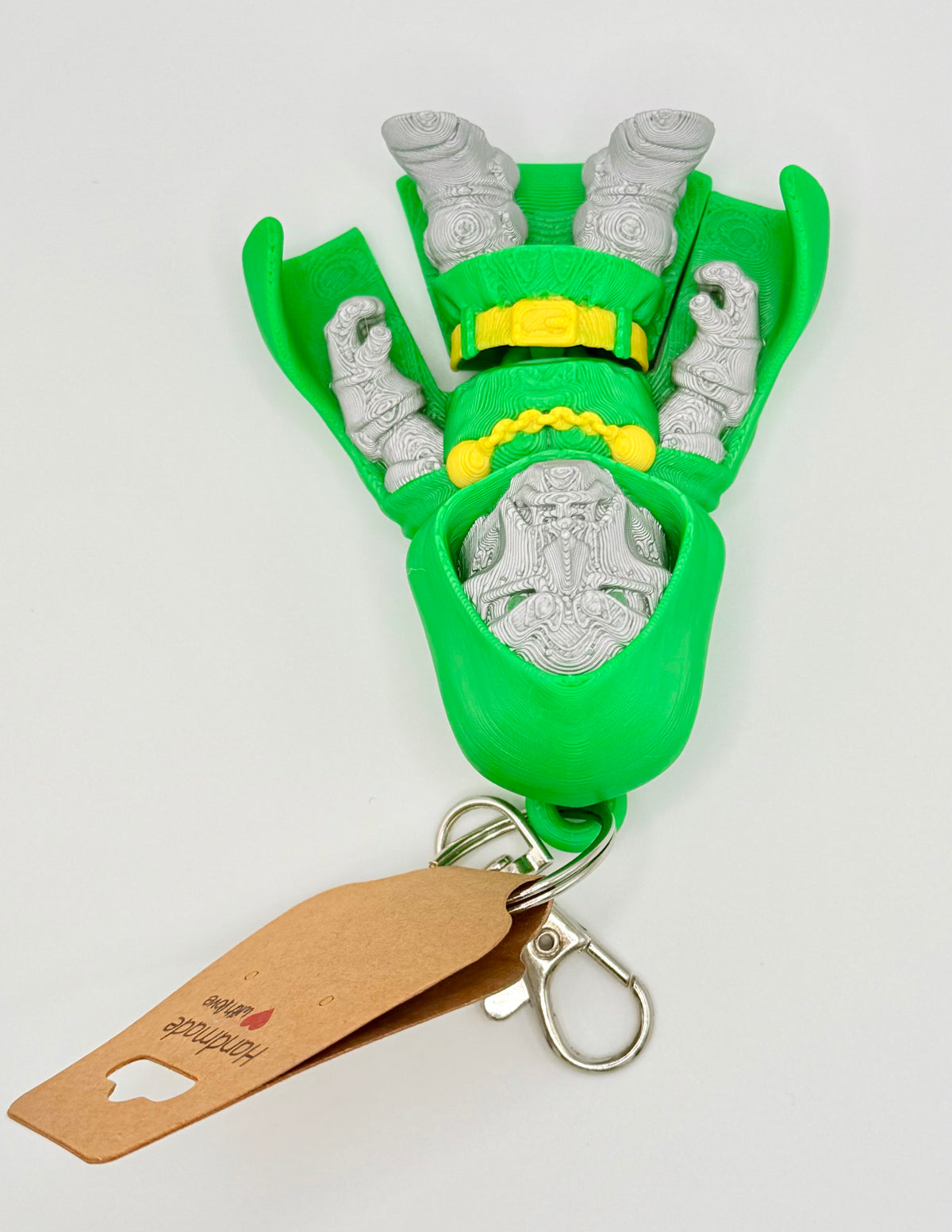 Dr Doom Flexi Keychain – 3” Tall