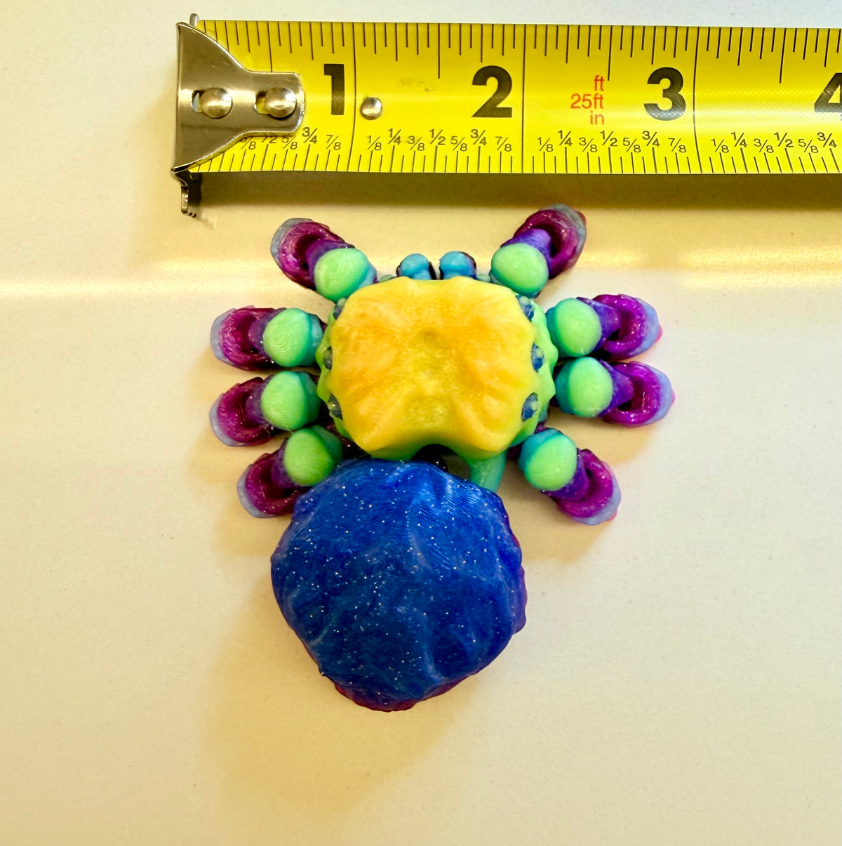 Jumping Spider Flexi – Galaxy Glow Rainbow, Magnetic