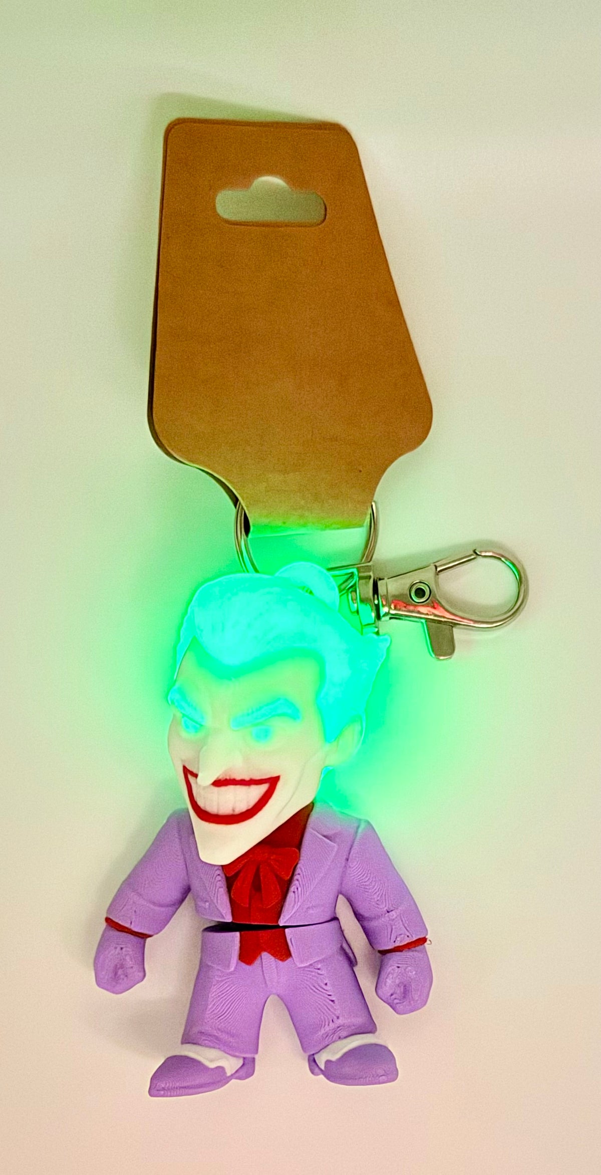 Joker Flexi Keychain – Glow in the Dark