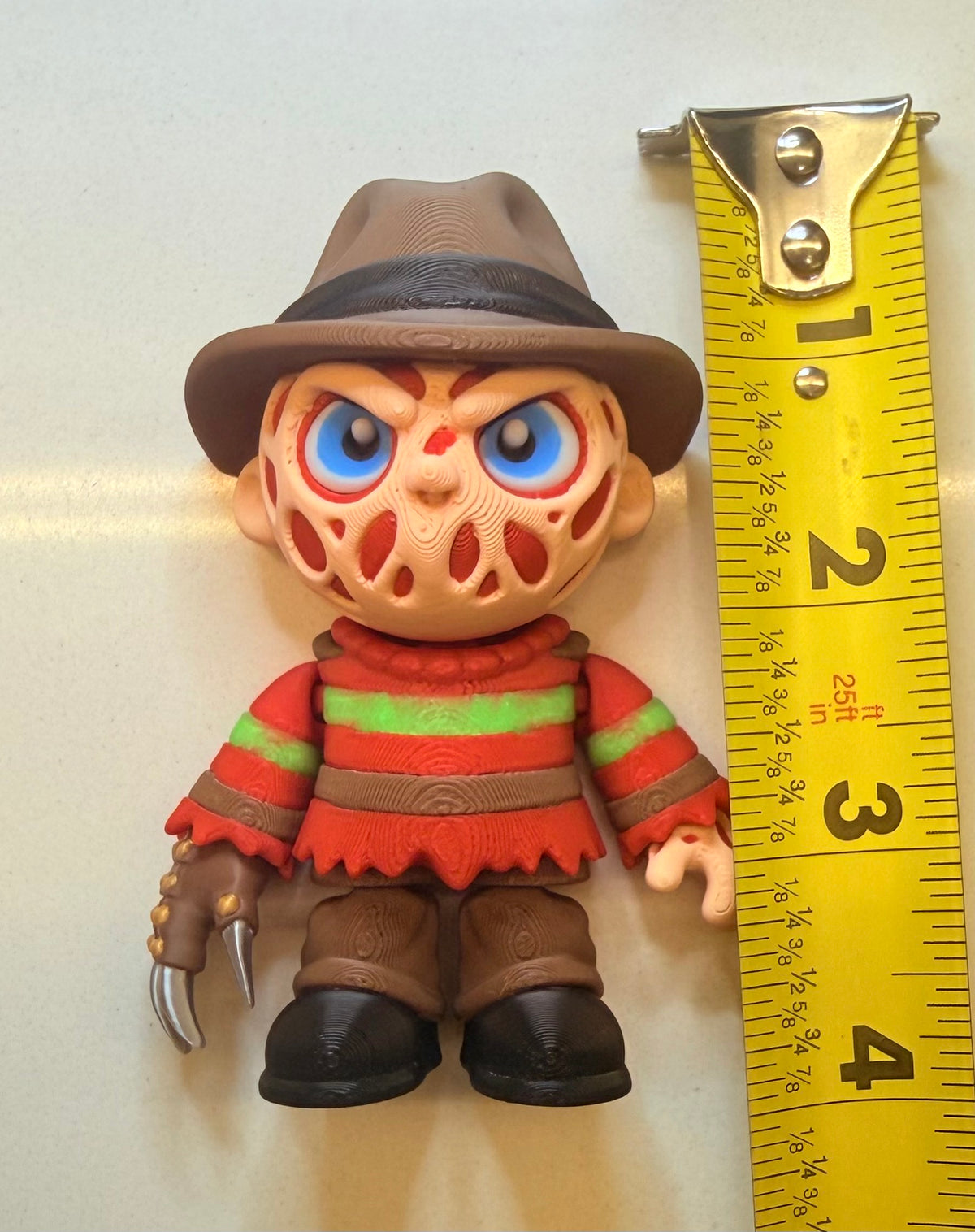 Freddy Krueger from nightmare on elm street.3D printed Flexi.
