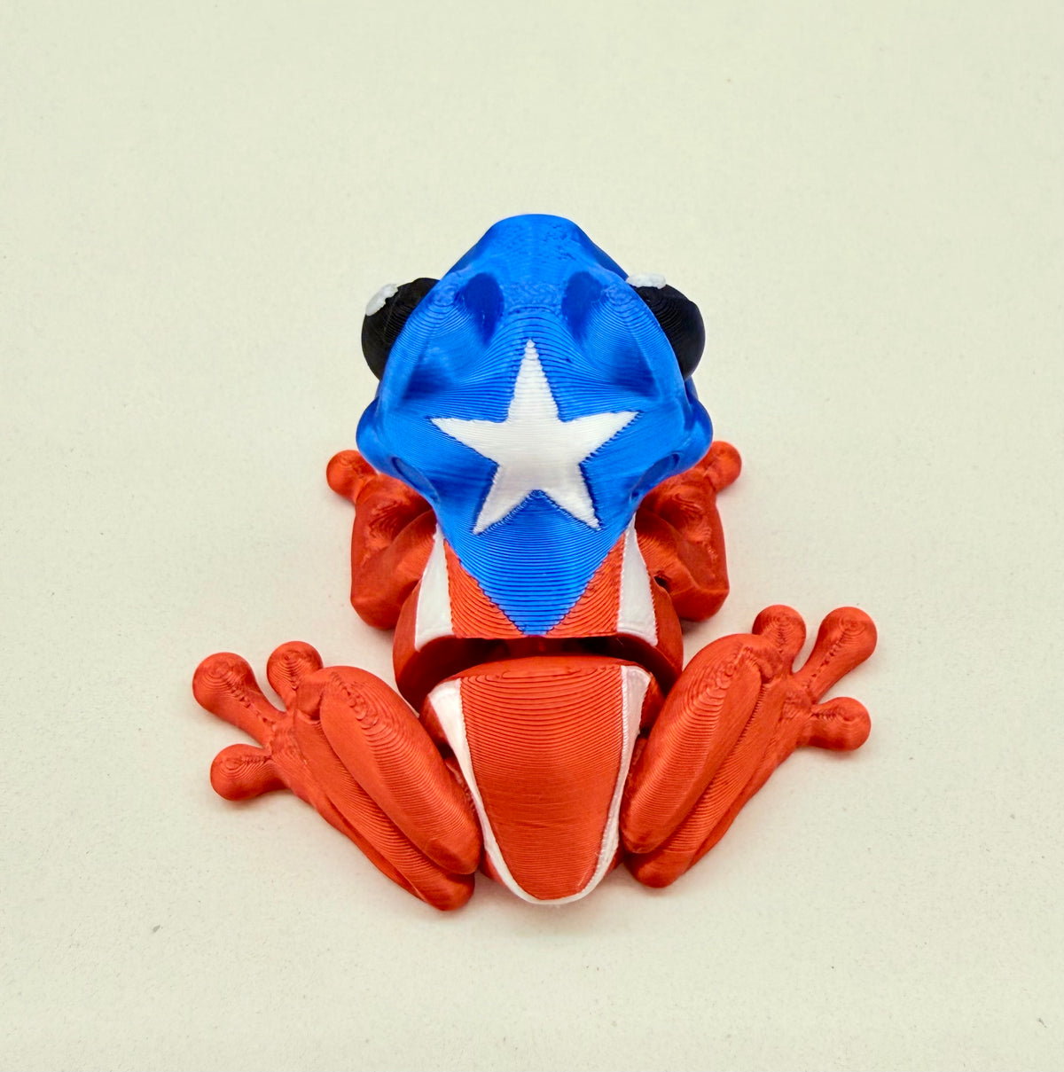 Puerto Rican Coquí Frog Flexi – Silk, Magnetic