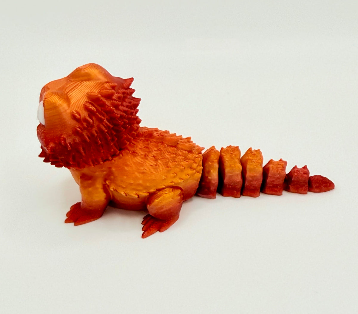 Bearded Dragon Flexi – Silky Red, Rotating Head