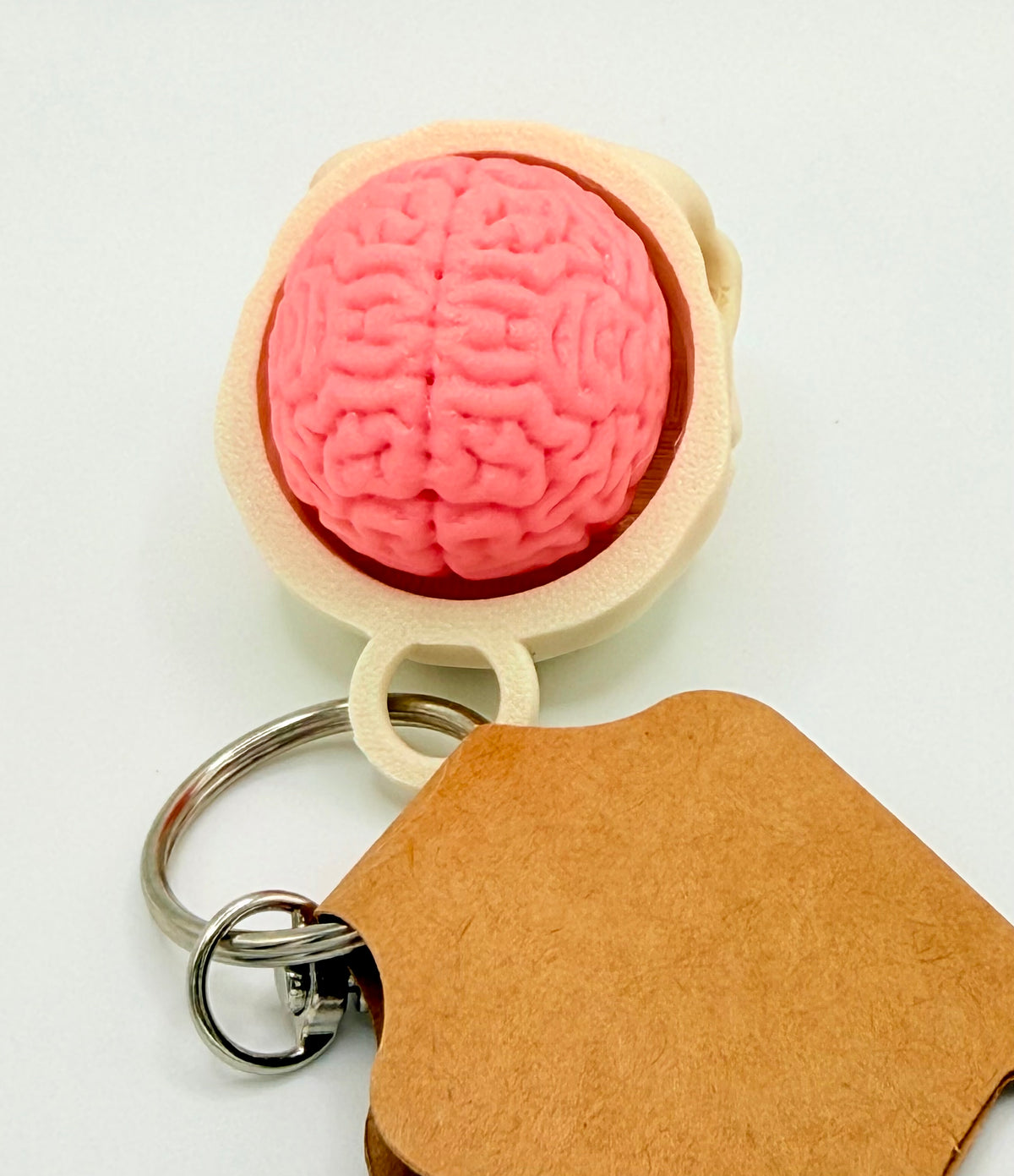 GlowBrain Skull Fidget Clicker Keychain – Glow Brain