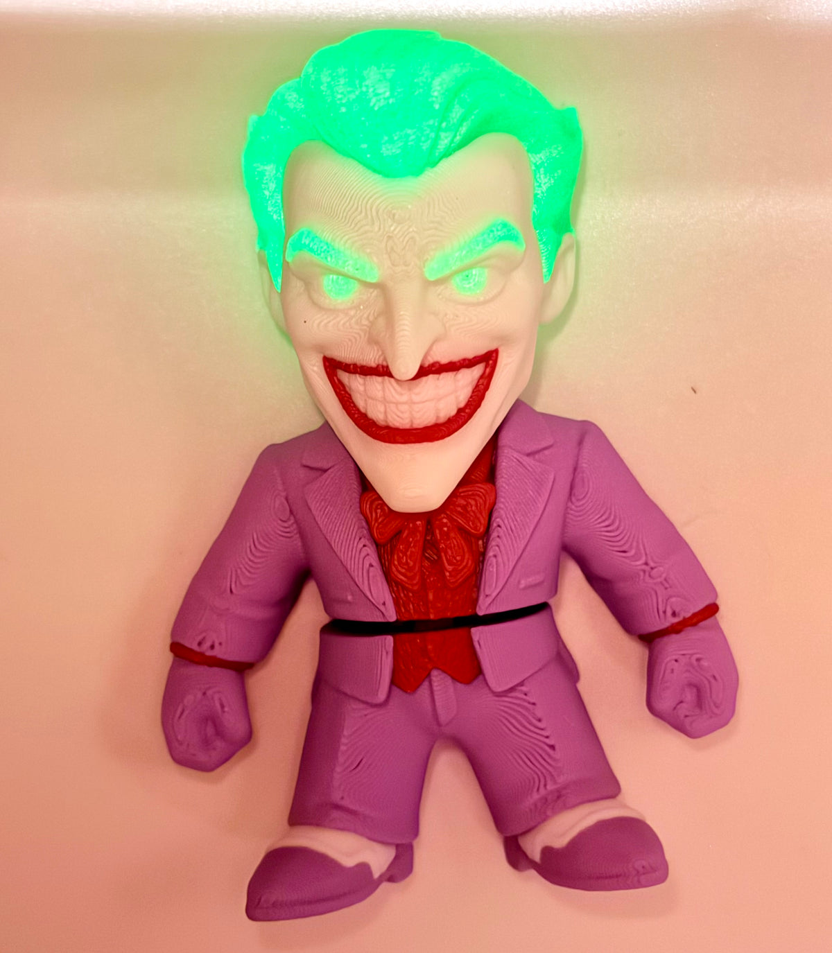 Joker Flexi – Glow in the Dark, Magnetic, 3” Tall