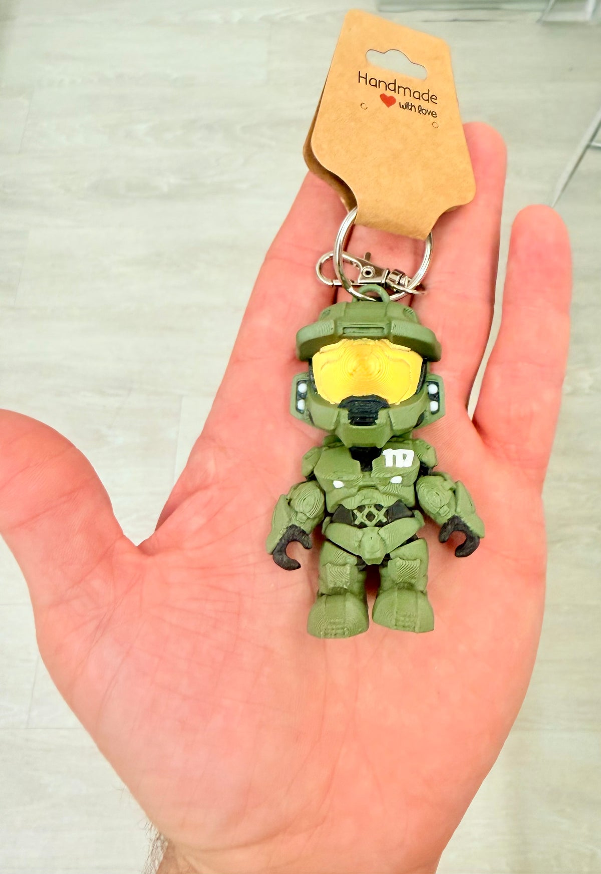 Master Chief Flexi Keychain
