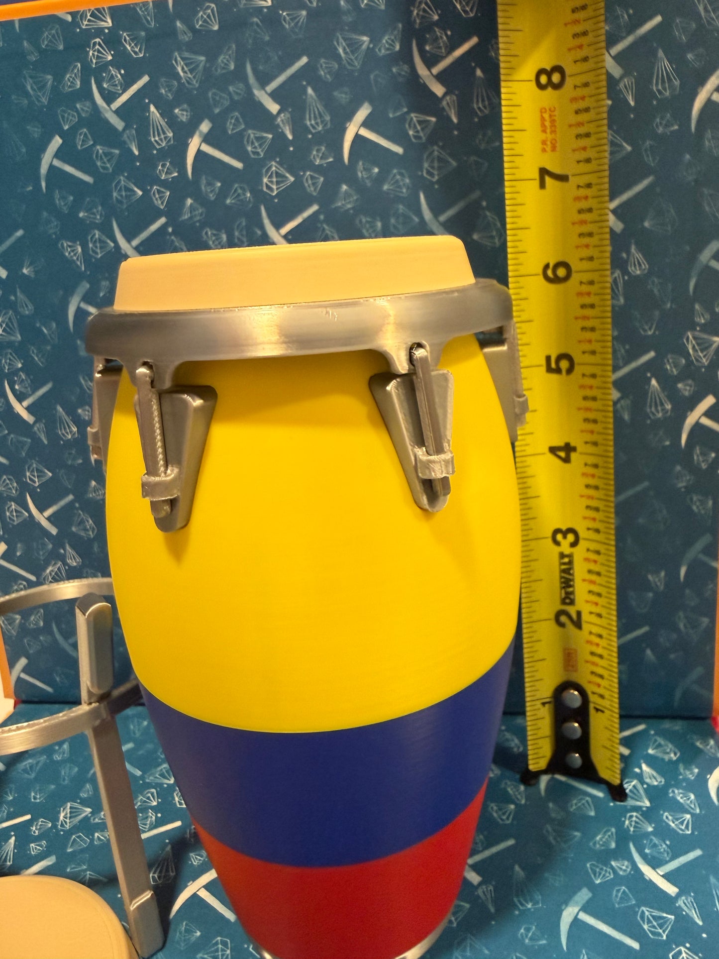 Colombian conga piggy bank