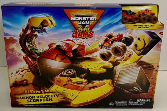 Monster Jam Mini El Toro Loco Playset
